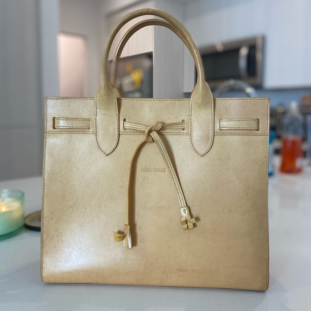 VINTAGE Dooney and Burke Tote - Made in Italy